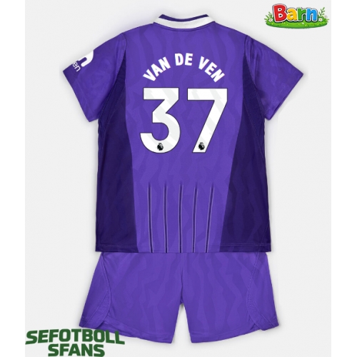 Tottenham Hotspur Micky van de Ven #37 Tredjeställ Barn 2026-27 Kortärmad (+ Korta byxor)